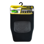 TAPETE ALFOMBRA COMFORT LINE NEGRO PEQUEÑO 3 PIEZAS