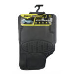 TAPETE CAUCHO UNIVERSAL NEGRO 4 PIEZAS