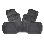 TAPETE PVC SIMONIZ FULL EQUIPO UNIVERSAL 3 PIEZAS NEGRAS - NEGRO - Imagen 2