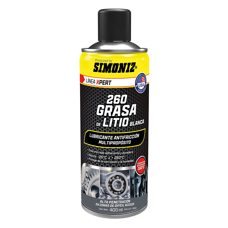 208894-1-Lubricante_Antifri_Simoniz_Xpert_260_Grasa_Lt_Blanca_400ml.webp LUBRICANTE ANTIFRI SIMONIZ XPERT 260 GRASA LT BLANCA 400ML - Imagen 1